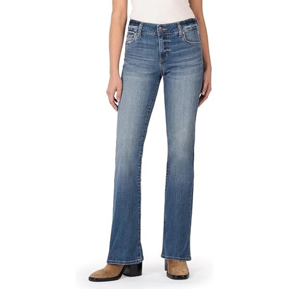 Kut from the Kloth Medium Blue Flare Jeans